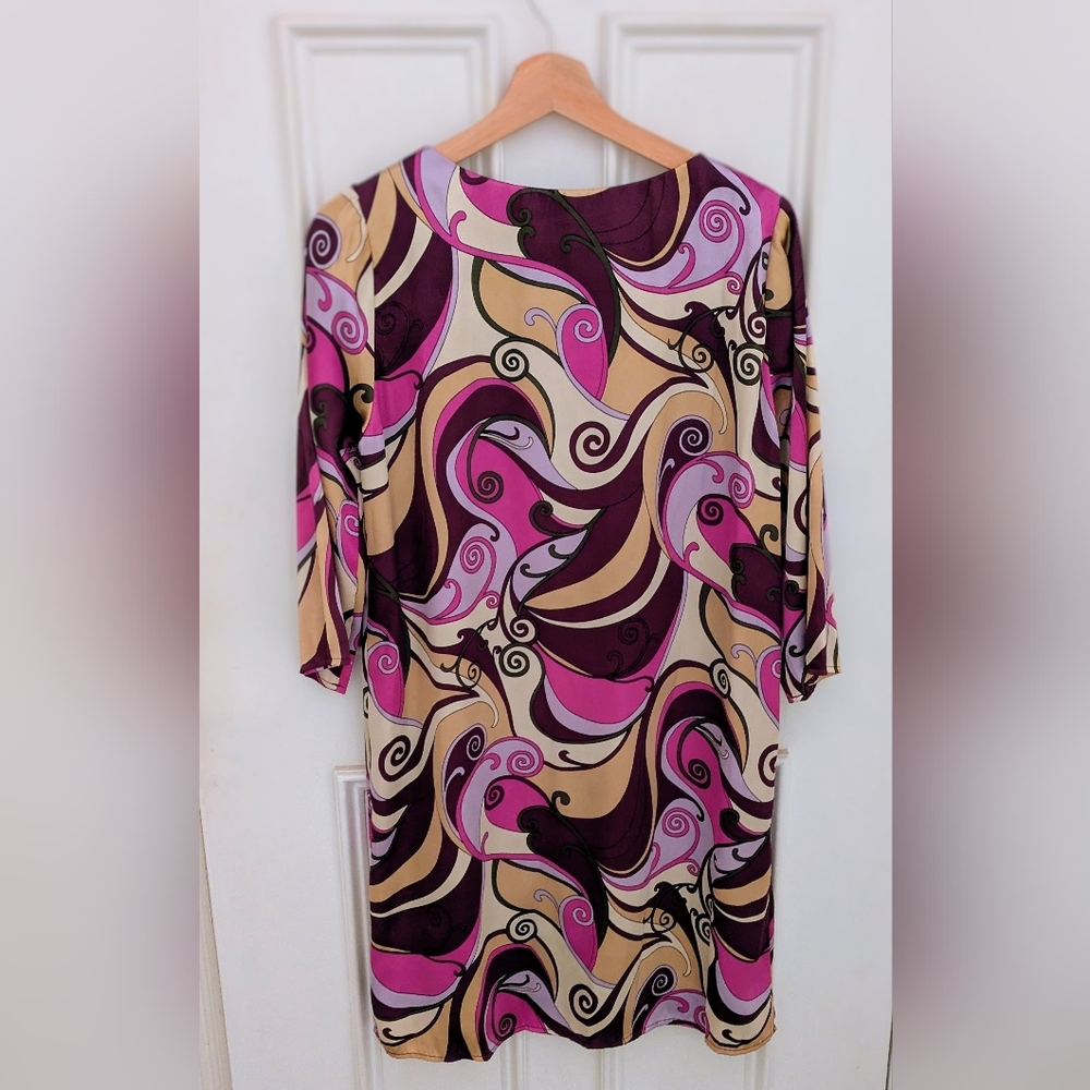 Rabbit Rabbit Rabbit Multicolor Long Sleeve Dress